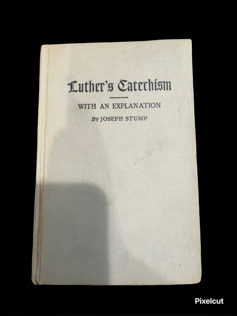 Luther's Catechism Hardcover Book - blue